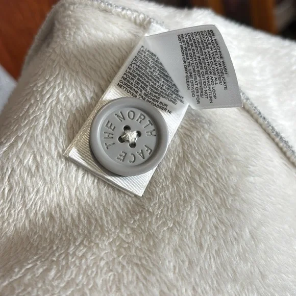 The North Face Lunabrooke Full Zip Sweater Jacket Heather Gray - Sz. Small - Picture 12 of 14